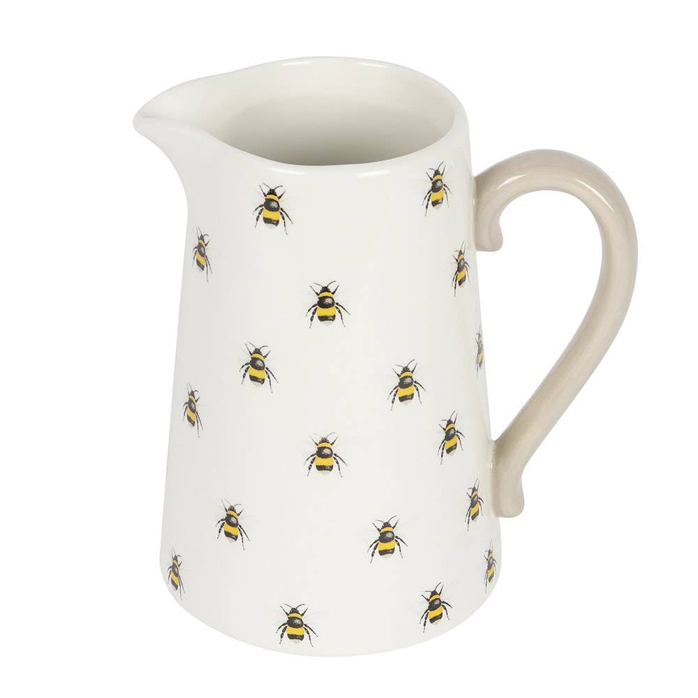 Bee Ceramic Spring Flower Jug
