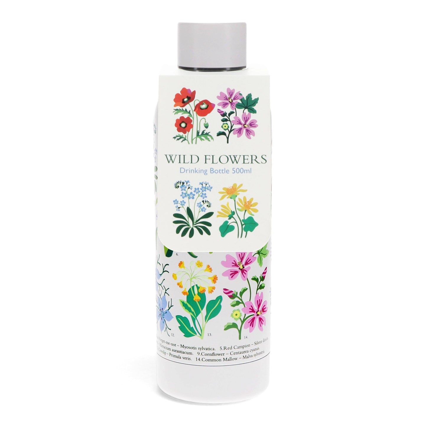 Stainless Steel Drinks Bottle 500ml - Wild Flowers