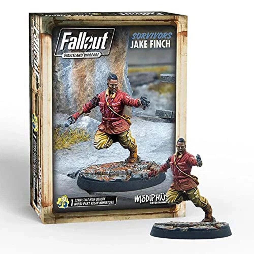 Modiphius Entertainment Fallout Wasteland Warfare Survivors Jake Finch