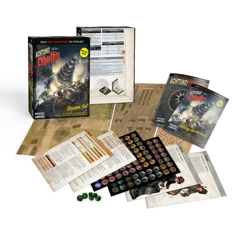 Achtung! Cthulhu: Starter Set - RPG Boxed - Modiphius Entertainment - RPG