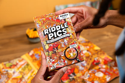 Riddle Pics- At the Library 101 books to find