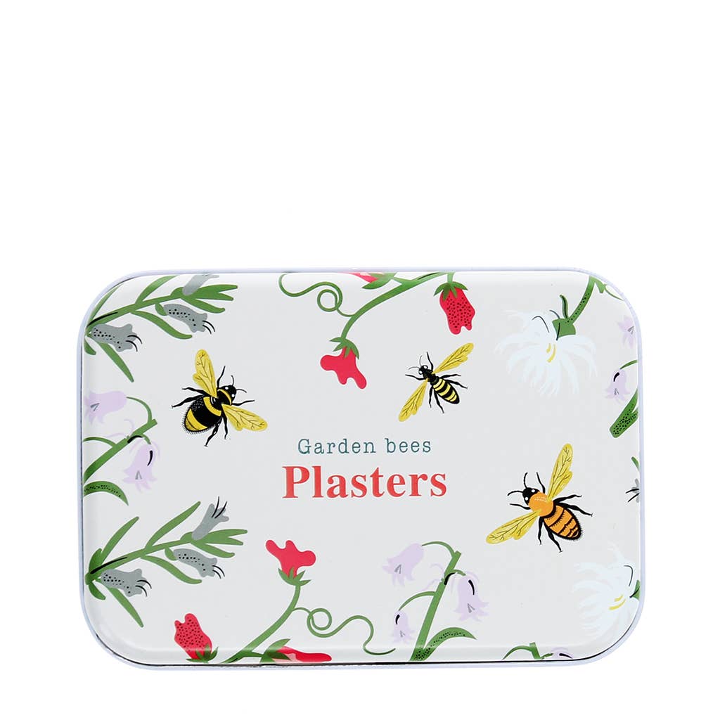 Plasters in a tin (30 pcs) - Garden Bees