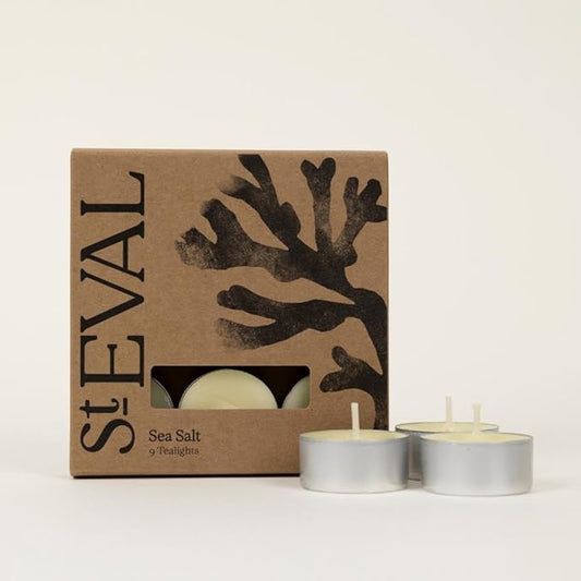 St Eval Tealight Candles- Sea Salt