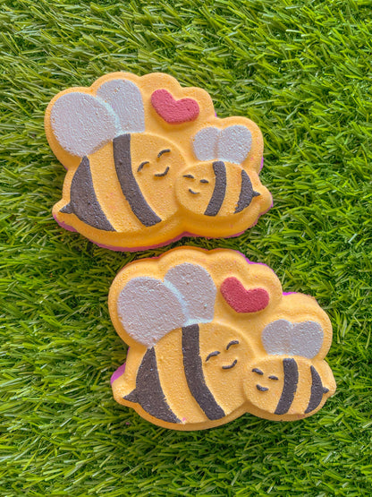 Loving Bees Bath Bomb - mothers day bath bomb - fathers day