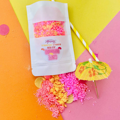 Handmade Candy Crush Bubble Crumble Neon Fluorescent Summer