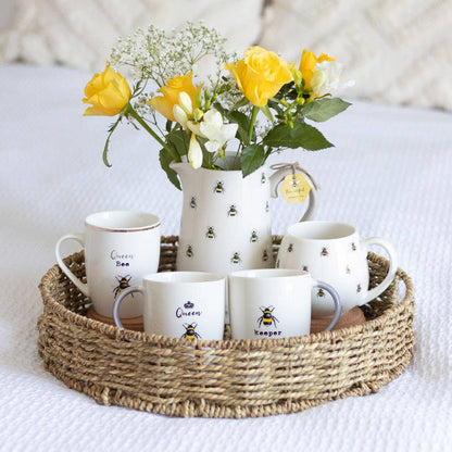 Bee Ceramic Spring Flower Jug