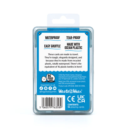 MOOP (Made of Ocean Plastic) Waterproof Playing Cards