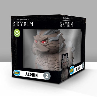 TUBBZ Skyrim Alduin Dragon Rubber Duck Figure - Bethesda 2019 BRAND NEW BOXED