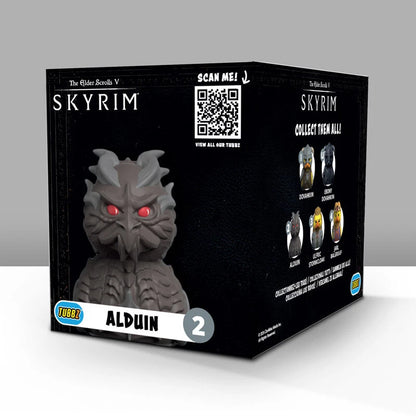 TUBBZ Skyrim Alduin Dragon Rubber Duck Figure - Bethesda 2019 BRAND NEW BOXED