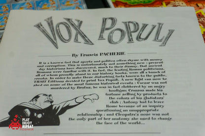 Vox Populi 1999 Tilsit Vintage Board game